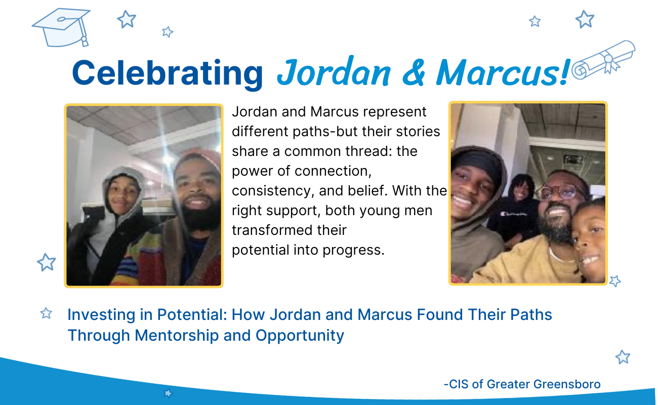 Graduates 2023 CISGG, CISGG Graduates 2025, 2025 CIS Greater Greensboro graduates, Communities In Schools Greater Greensboro graduating class 2025, Jordan Mayo graduate 2025, Marcus Ward graduate 2025, CISGG student success 2025, Greensboro NC graduate success stories, CISGG graduation stories 2025, student achievement Class of 2025, integrated student support graduates 2025, education equity student outcomes 2025, nonprofit education graduation highlights, support for at-risk students 2025, youth empowerment graduates 2025, family and parent support graduates, community partner support 2025 graduates, evidence-based student success outcomes, college and career readiness 2025, CISGG alumni 2025, positive student outcomes 2025, student journey highlights Greensboro, success beyond high school 2025, graduation celebration CISGG, nonprofit impact on graduation 2025, mentoring success stories 2025